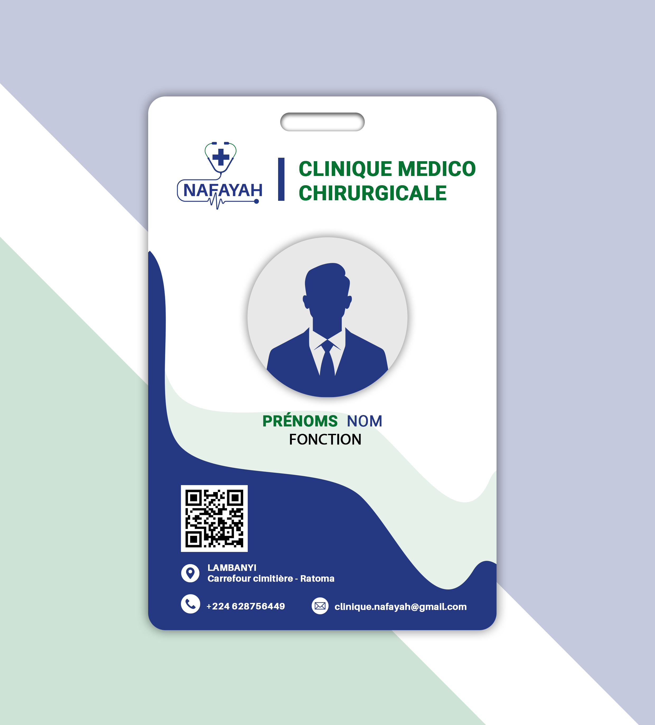 Carte d'identité Clinic Nafayah